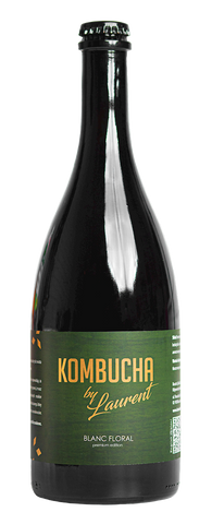 Kombucha blanc kvetinová BIO 750 ml - KOMBUCHA OD LAURENTA