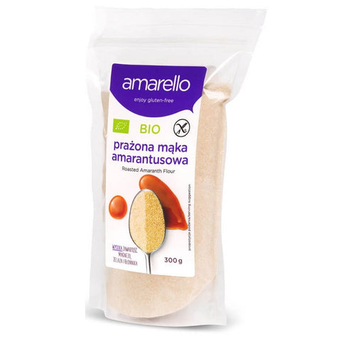 Geröstetes glutenfreies Amaranthmehl BIO 300 g - AMARELLO