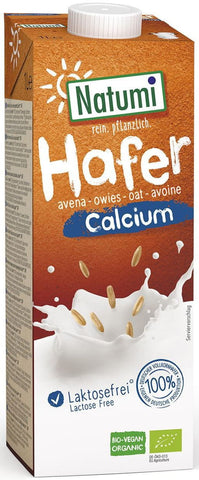 Haferdrink mit Calcium aus Meeresalgen BIO 1000 ml - NATUMI