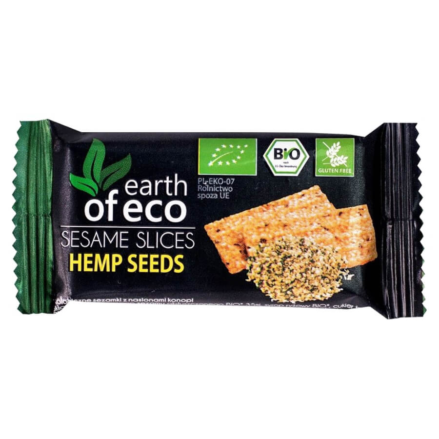 Sesamsamen mit Hanfsamen glutenfrei BIO 18 g - EARTH OF ECO