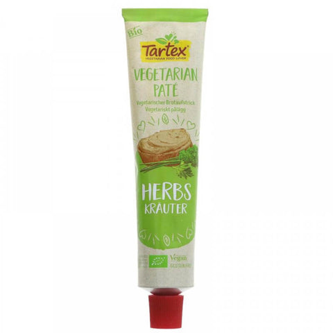 Vegetarische Paste mit Kräutern glutenfrei (Tube) BIO 200 g - TARTEX