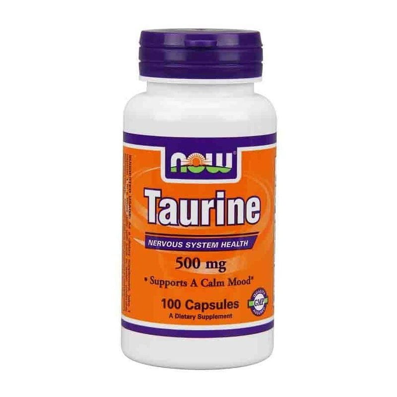 Taurin Taurin 500mg 100 Kapseln NOW FOODS