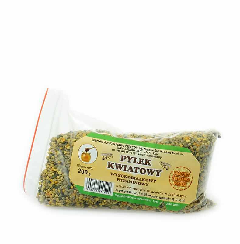 Bienenpollen mit hohem Proteingehalt 200 g SUDNIK