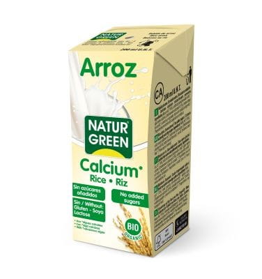 Reisgetränk mit Calcium BIO 200 ml NATURGREEN