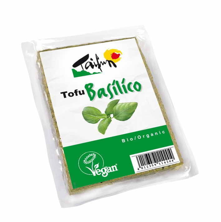 Tofu mit Basilikum BIO 200 g TAIFUN