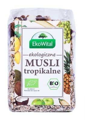 Tropisches Müsli 20% BIO 300 g ECVITAL