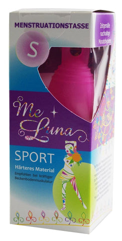 Rosa Sport-Menstruationstasse Größe S - ME LUNA