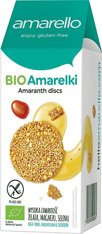 Glutenfreies Amarelki BIO 72 g AMARELLO