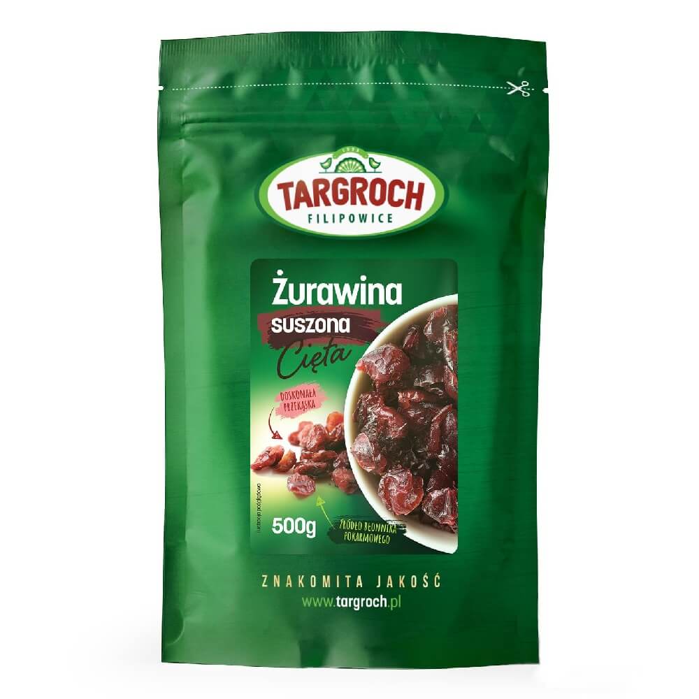 Getrocknete Cranberry geschnitten 500g TARGROCH