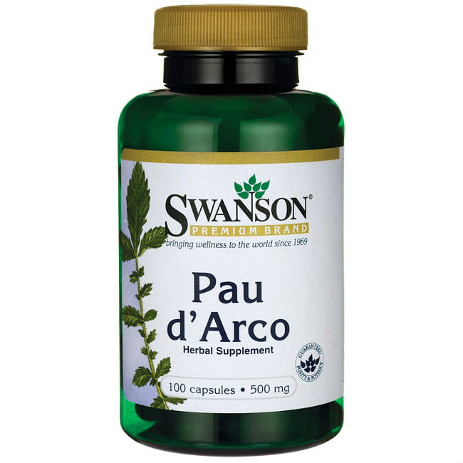 Innere Rinde 500 mg Pau d'arco 100 Kapseln von SWANSON