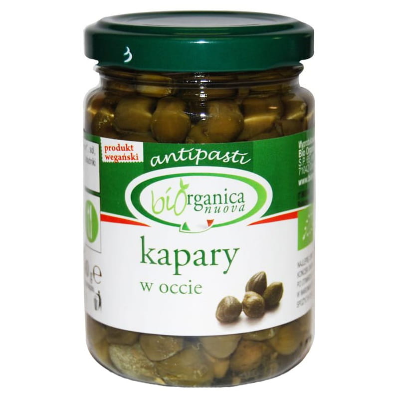 Marinierte Kapern BIO 140 g - BIOORGANICA NUOVA