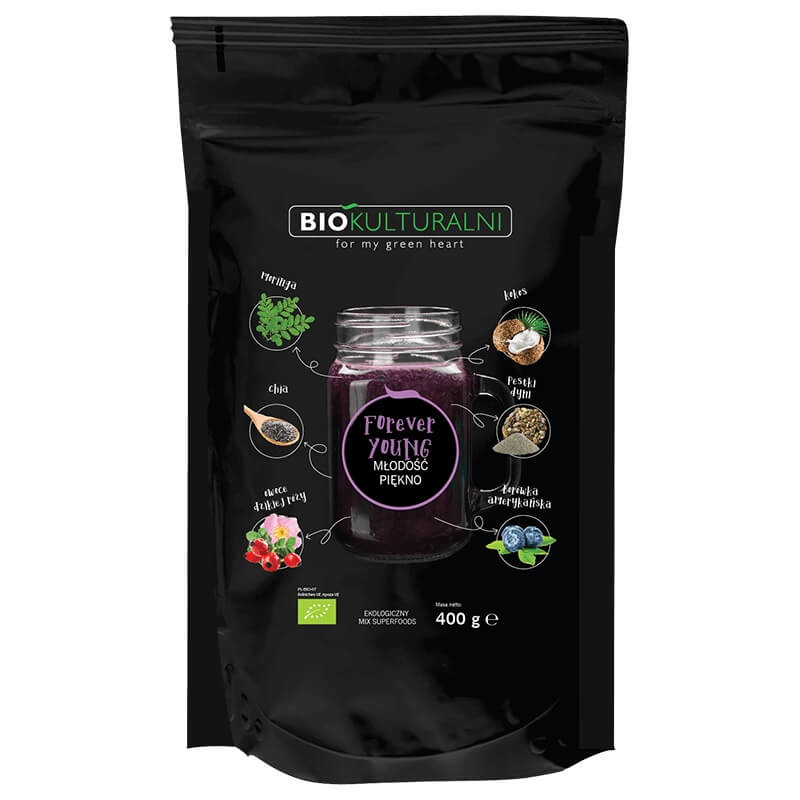 Mischung aus Superfoods forever young BIO 400 g - BIOKULTURAL