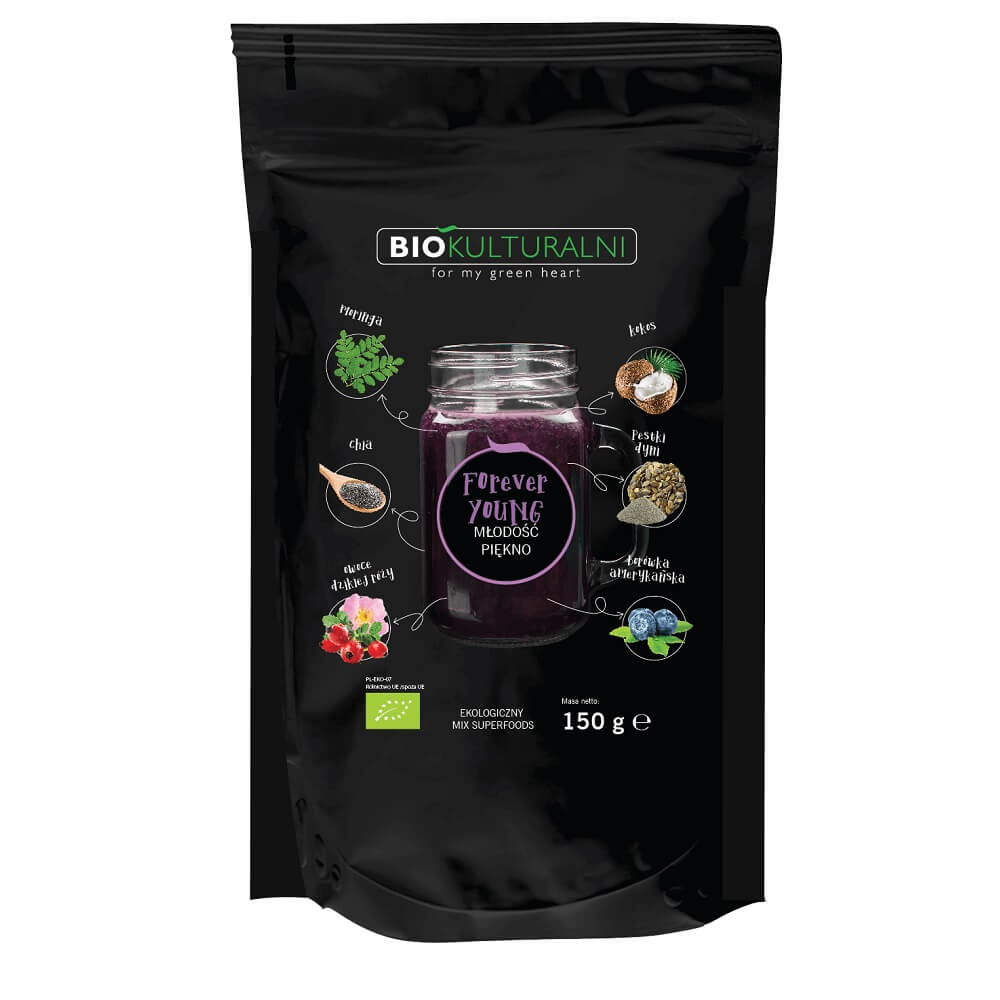 Mischung aus Superfoods forever young BIO 150 g - BIOKULTURAL