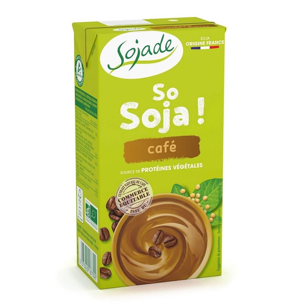 Glutenfreies Sojabohnendessert uht BIO 530 g - SOJADE