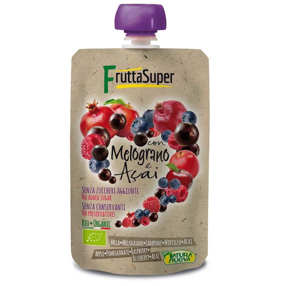 Granatapfel-Fruchtpüree - Acai BIO 120 g - NATURA NUOVA