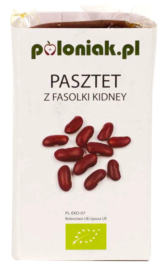 Vegane Pastete mit Kidneybohnen BIO 160 g - POLONIAK