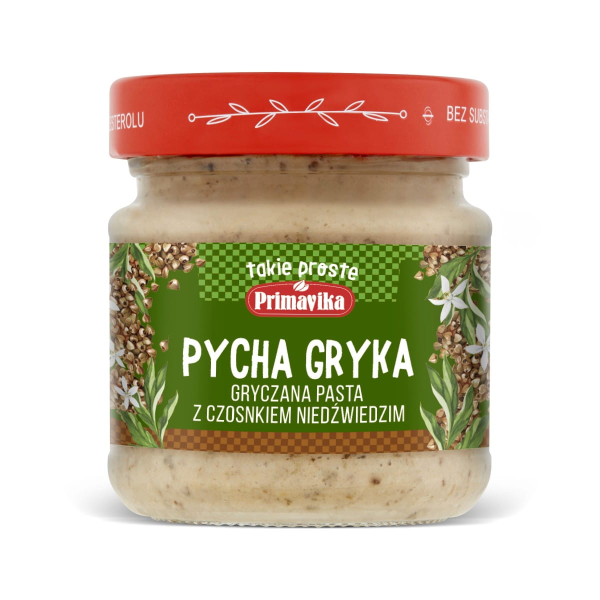 Buchweizenpaste mit Bärlauch, glutenfrei 160 g - PRIMAVIKA