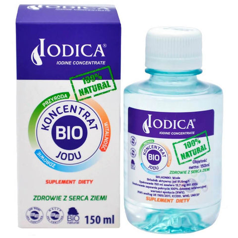 Natürliches flüssiges Jodkonzentrat 150ml IODICA