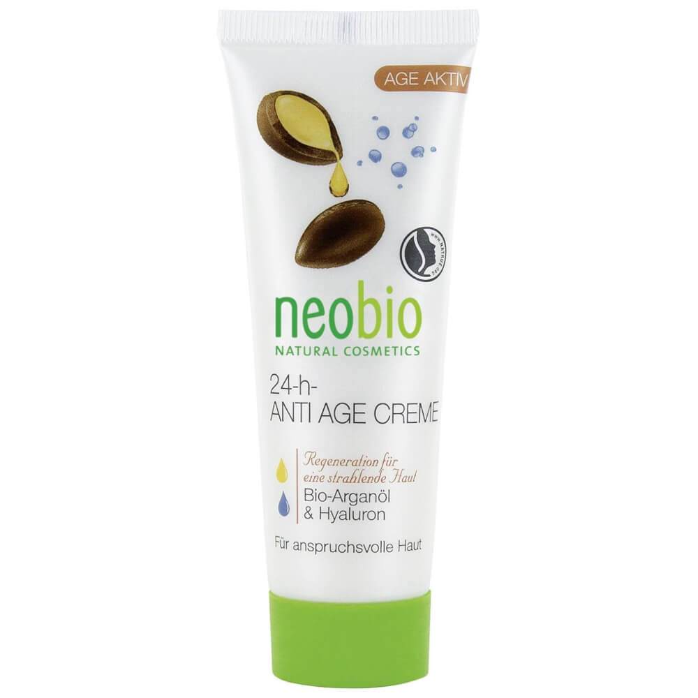 Anti-Age-Creme 24 h mit Arganöl und Hyaluronsäure ECO 50 ml - NEOBIO