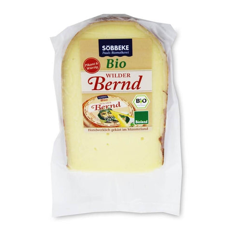 Wilder Bernd gereifter Käse (50% Fett in der Trockenmasse) BIO 150 g - SOBBEKE