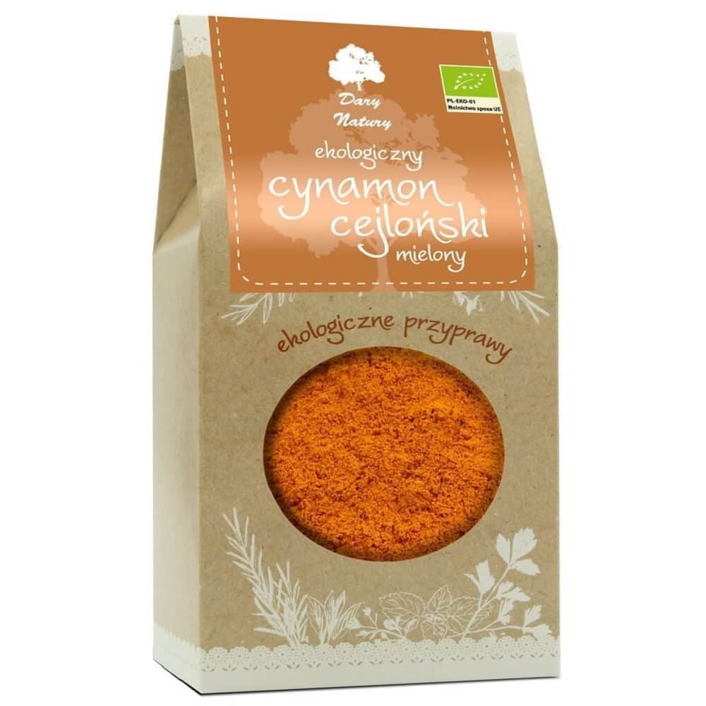 BIO gemahlener Ceylon-Zimt 200 g - GESCHENKE DER NATUR