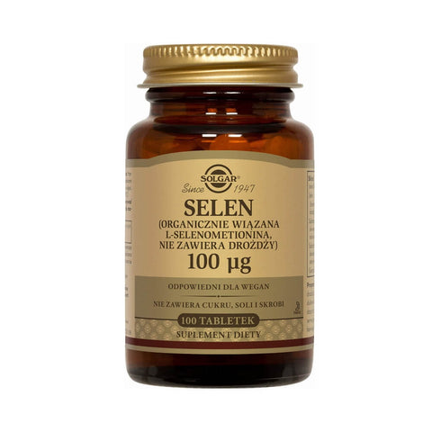 Selen Selen 100 µg 100 Tabletten SOLGAR