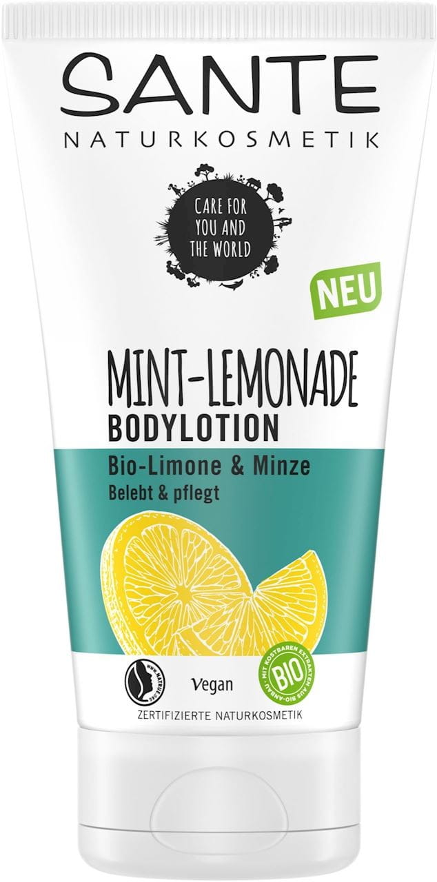 Öko-Körperlotion Limette und Minze 150 ml - SANTE