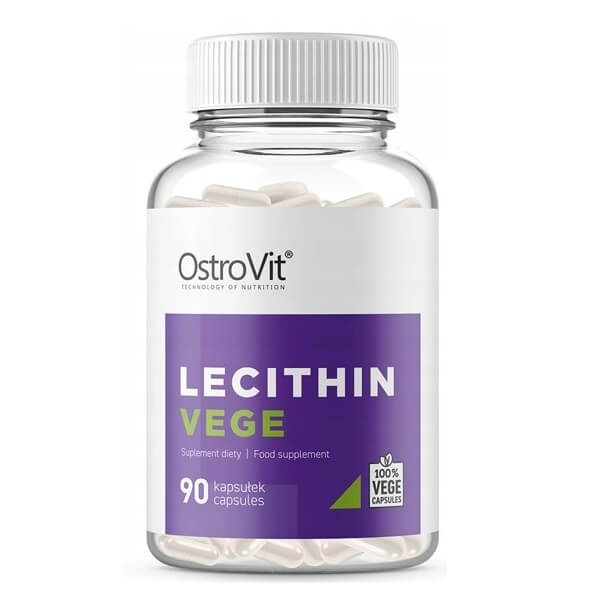 Sójový lecitín Lecitín 1400 MG 90 rastlinných kapsúl 70 g OSTROVIT