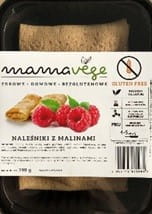 Pfannkuchen mit Himbeeren glutenfrei 280 g MAMAVEGE