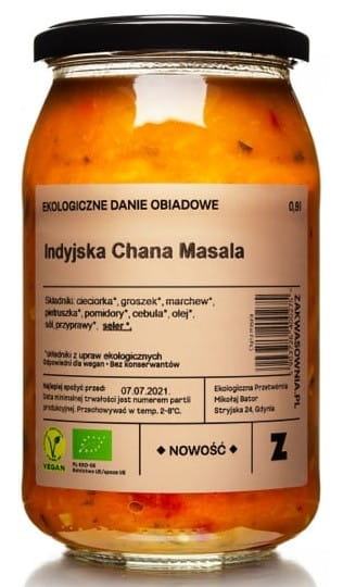 Chana Masala BIO 900 ml - SÄURE