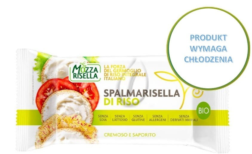 Veganer Mozzarella aus gekeimtem Vollkornreis zum Aufstreichen BIO 200 g MOZZARISELLA