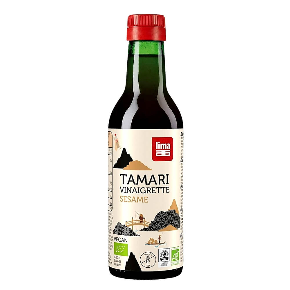 Tamari Vinaigrette mit Sesam glutenfrei BIO 250 ml - LIMA