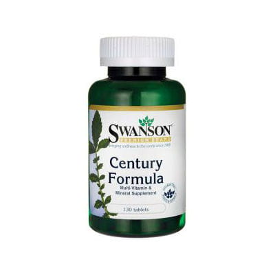 Century Formula Multivitamin mit Eisen 130 Tabletten SWANSON Mineralien