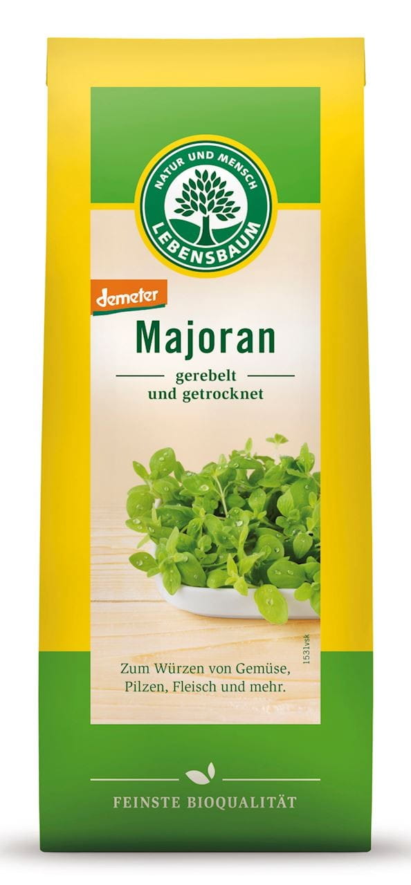 Majoran demeter BIO 125 g - LEBENSBAUM