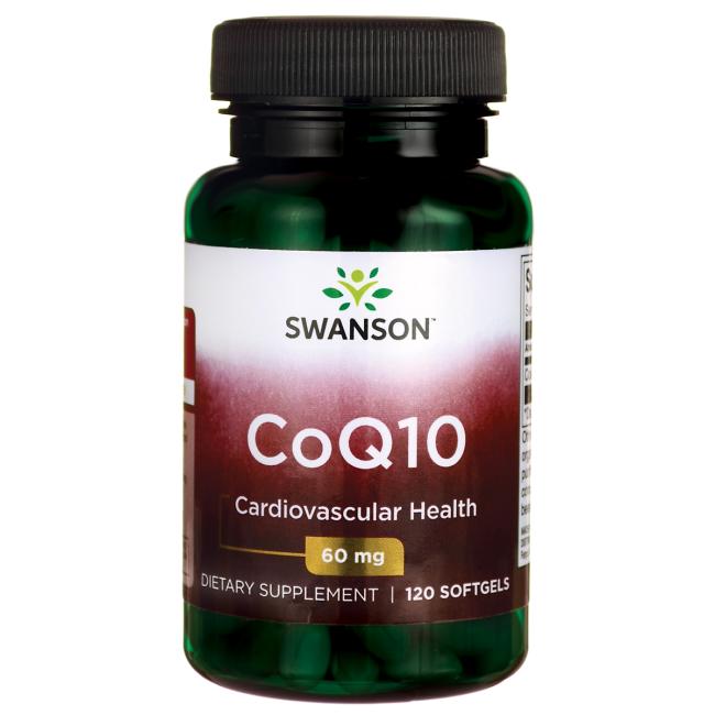 Coenzym Q10 60mg COQ10 120 Kapseln von SWANSON