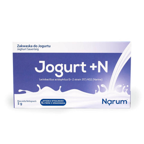 Joghurt + n lebende Bakterienkulturen Probiotischer Narine Sauerteig für Joghurt 5 Beutel 5g NARUM