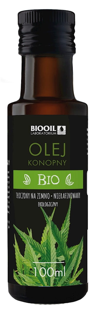 Kaltgepresstes Hanföl BIO 100 ml - BIOOIL