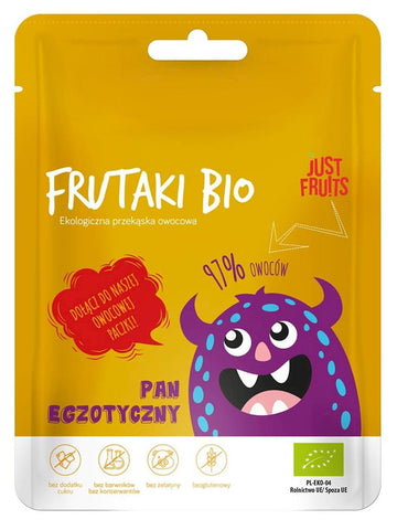 Gummibärchen Pfanne exotisch glutenfrei BIO 50 g - FRUTAKI