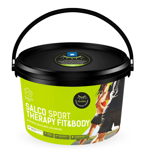 Salco Sporttherapie Fit & Body regeneratives Solebad mit Jojobaöl 3 kg SALCO