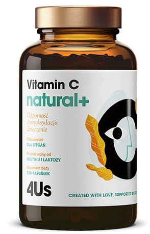 Vitamin C aus natürlichen Pflanzenextrakten 4US 120kaps HEALTHLABS