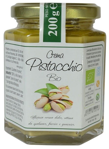 Glutenfreie Pistaziencreme BIO 200 g - ANEMOS