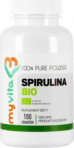 Spirulina BIO-Pulver 100g MYVITA