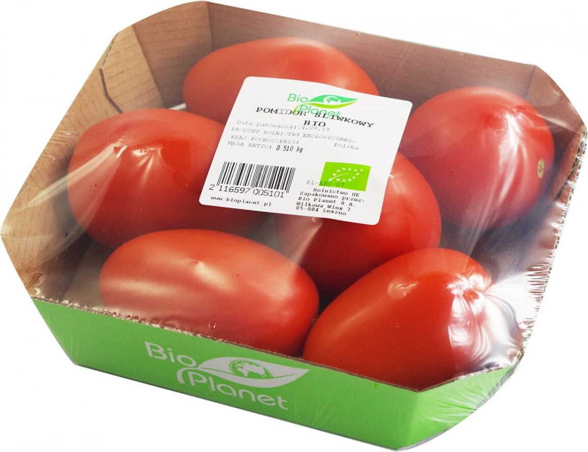 Frische Eiertomaten BIO (polnisch) (ca. 0,50 kg)