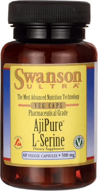 L - Serin Ajipure L - Serin 500mg 60 Kapseln von SWANSON