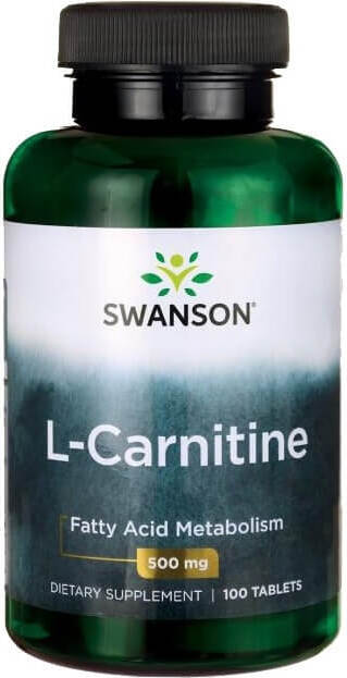 L - Carnitin L - Carnitin 500mg 100 Tabletten von SWANSON