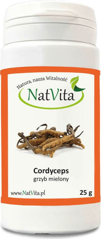 Cordyceps-Pilz Gemahlener Pilz Gemahlener Pilz 25g NATVITA