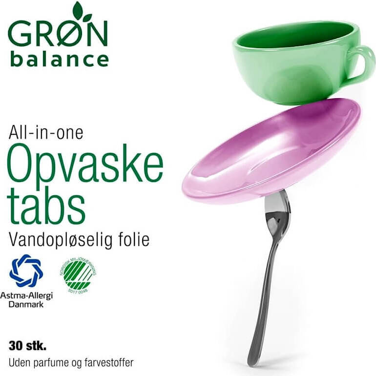 Geschirrspültabs 30 Stk. - GRON BALANCE