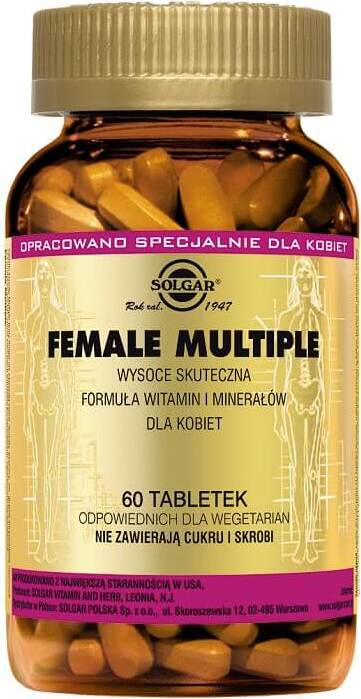 Formel für Frauen weibliche mehrere 60 Tabletten SOLGAR