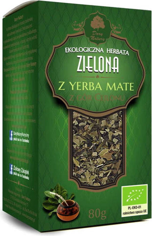 Grüner Tee mit Yerba Mate BIO 80 g - GESCHENKE DER NATUR