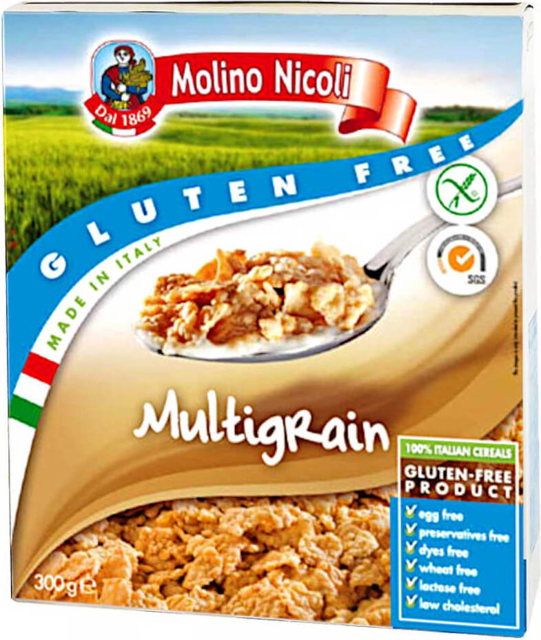 Glutenfreier Reis und Cornflakes 300 g MOLINO